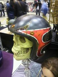 ショー出展 ヘルメットです。