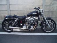 FXDL1340 ブラック カスタム車両 ロングスイングアーム他!