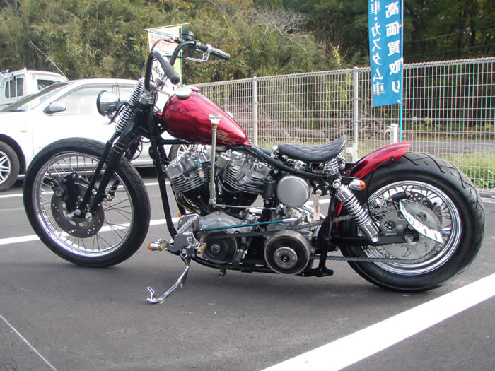 ハーレーダビッドソン　ショベル　FLH1200 カスタム!