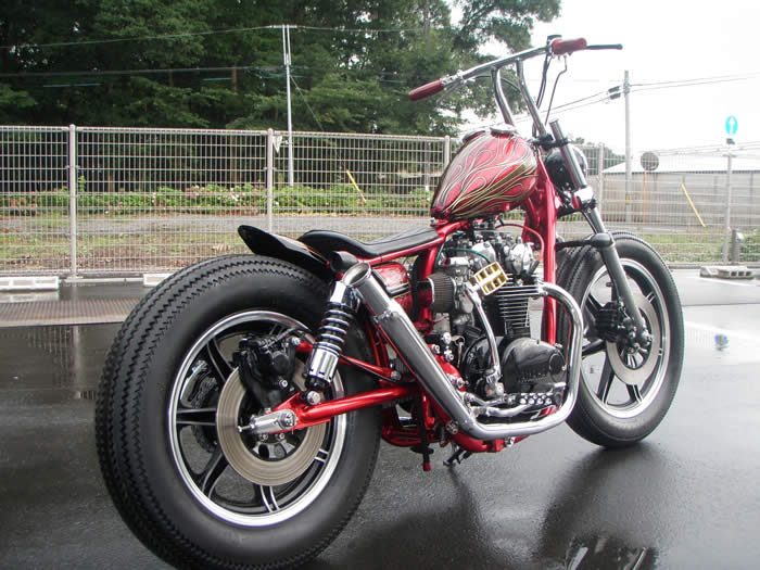 XS650　フルカスタム車です!