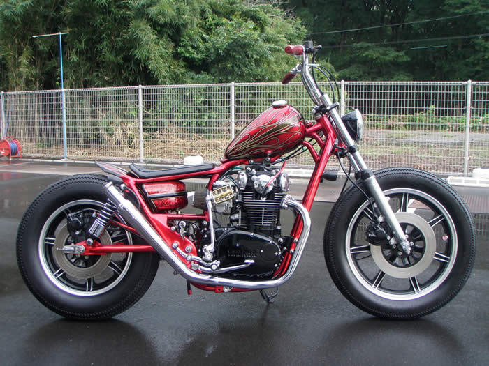 XS650　フルカスタム車です!