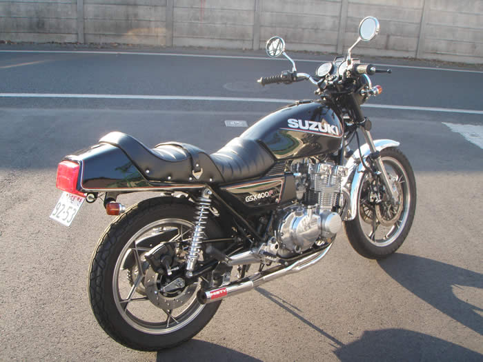 GSX400F　レストア車です。
