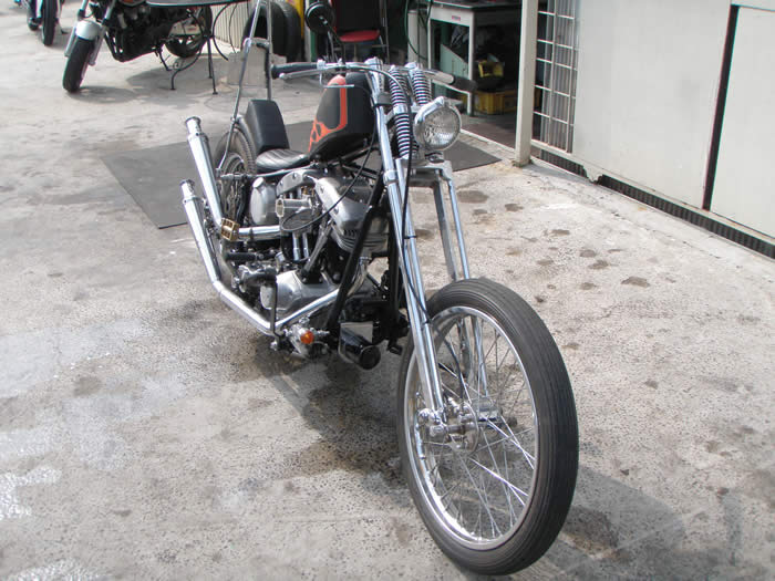 ショベル　FLH1200　カスタム