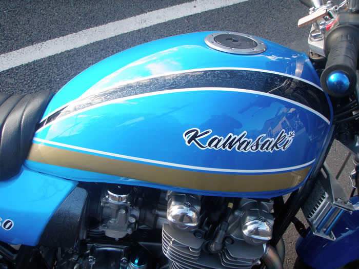 ゼファー750　お客様オーダーカラー