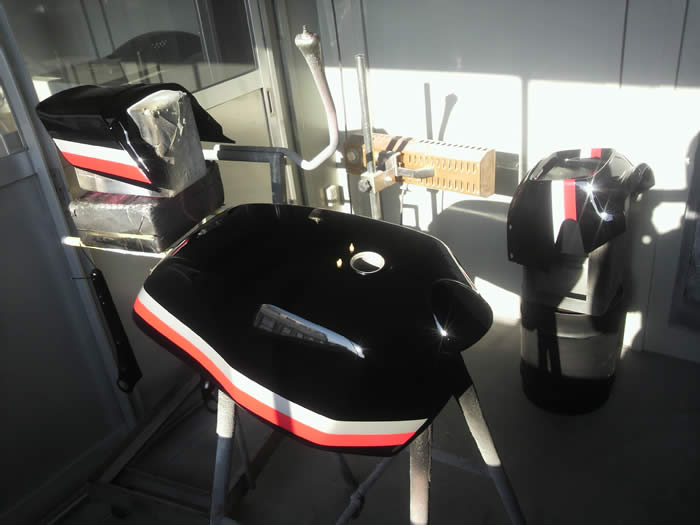 Z750GP外装リペイント