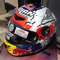 Casey Stoner  RedBull　Replica helmet  paint!