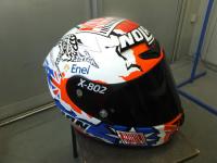 Casey Stoner Ducati marlboro Barcode ver Replica helmet !
