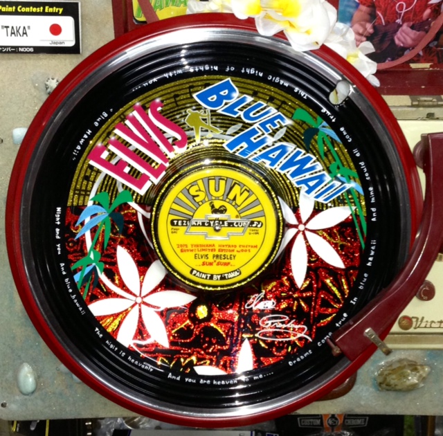 2012 ホットロッドカスタムショー HUBCAP PAINT